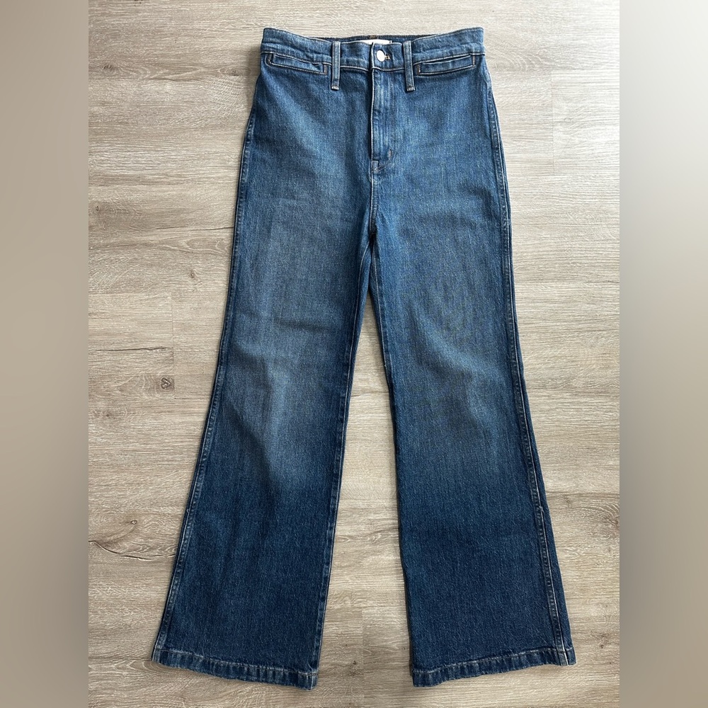 Madewell 11” High-Rise Flare Jeans - Size 27 - Picture 4 of 12